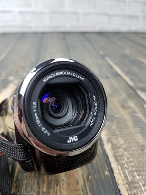 JVC Everio GZ-E200BU Full HD Camcorder 40X Optical Zoom Touch