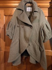 Kapital Wool Umbrella Coat Brown Size 0