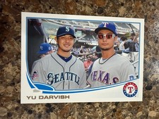 Yu Darvish - 2013 Topps Update SP Horizontal Hisashi Iwakuma #US79b Rangers