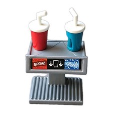 Playmobil Accessori | Distributore automatico di bevande per alimenti cucina