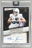 Theo Johnson 2025 Panini Honors #1 2024 Luminance Football Year One RPS RC Auto