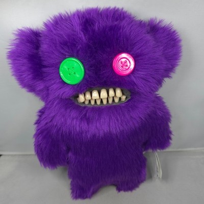 2018 Spin Master Fuggler - Grumpy Grumps - lila Plüschtier Kuscheltier 10 Zoll selten Rarität