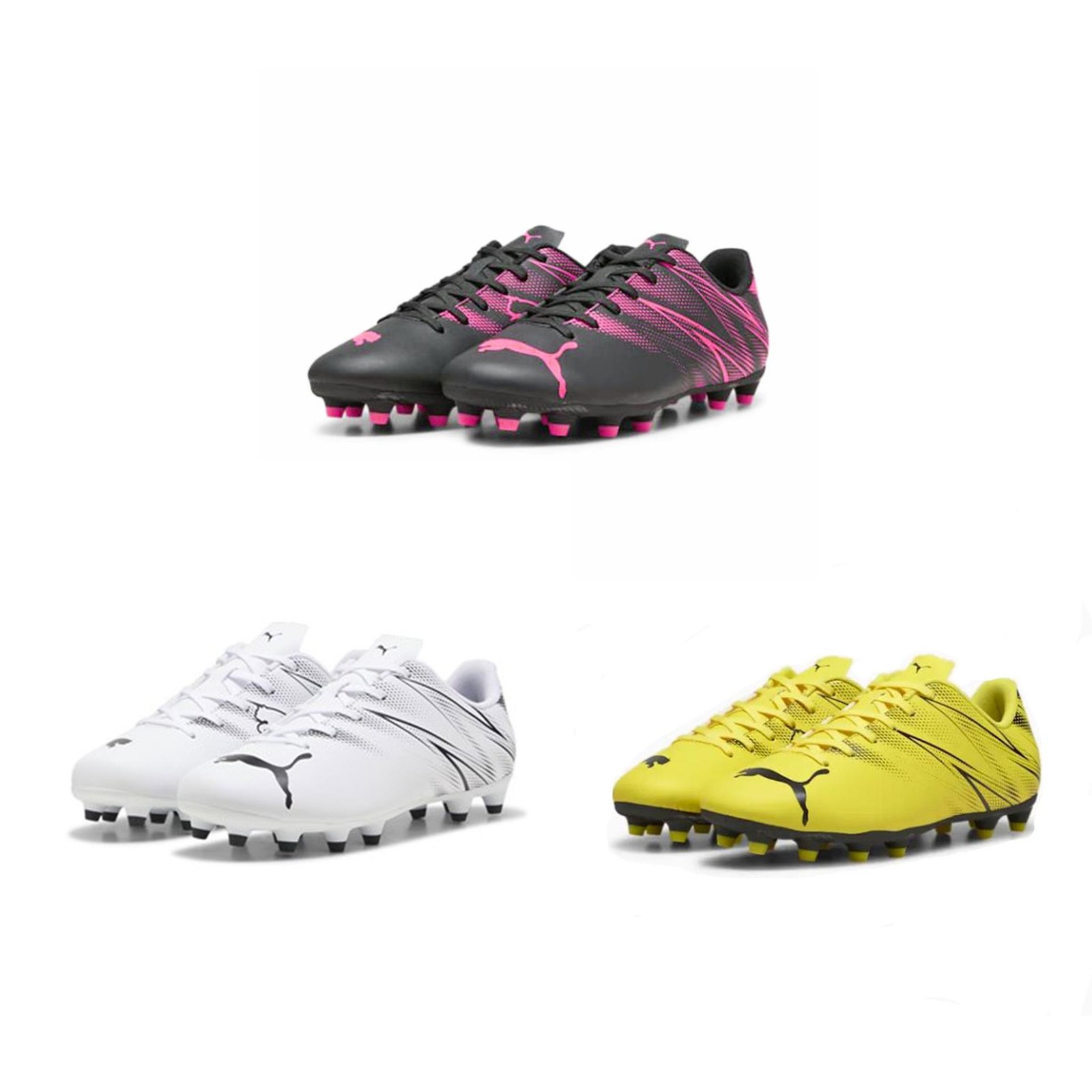 Puma Attacanto Junior FGAG Football Boots J13 BlackSilver J13 BlackSilver 10190₽