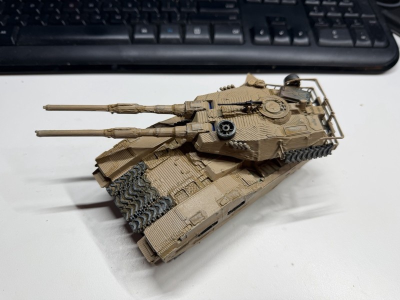 Solido Custom Upper M65a1 Gundam Efsf 08th Ms Team Tank Panzer 1/50 Bolt Action