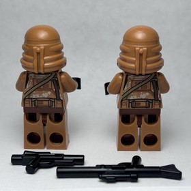 LEGO Star Wars Geonosis Airborne Clone Trooper Minifigure Bundle x2 SW0605 75089