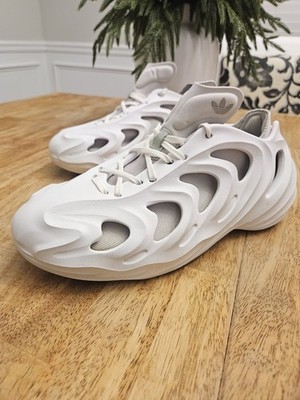 Men's Adidas | AdiFOM Q Foam White Sneakers Shoe | Size 10.5