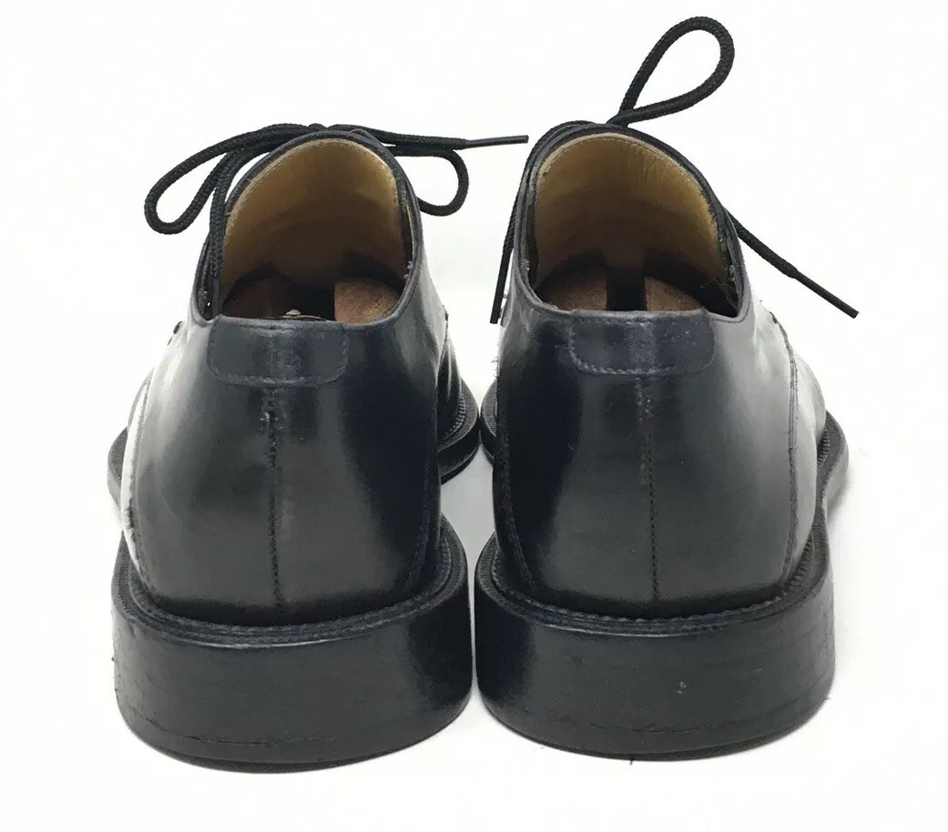 Mezlan Mens Torello Shoes Black Leather Lace Up Split Toe  display picture 1