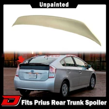 Fit For 10-15 Toyota Prius XW30 Liftback Rear Trunk Spoiler D Type Unpainted