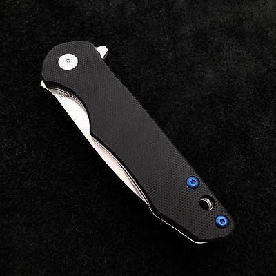 Blue Titanium scale screws for Kizer Barbosa V3487A1 (NO KNIFE) 