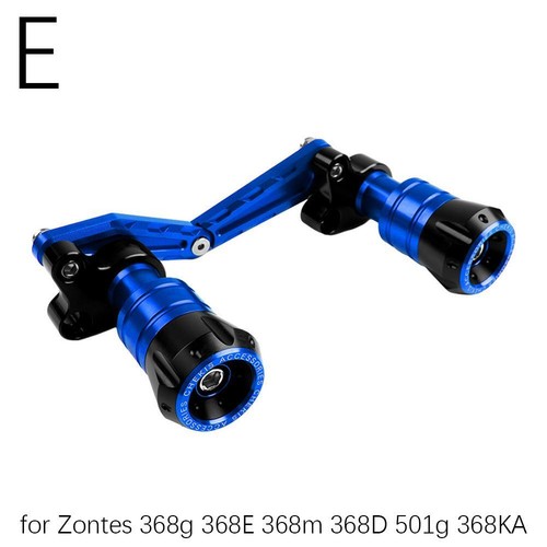 Tubo di scarico modificato accessori anticollisione per Zontes 501g/368g/e/d/ XUK - Foto 12 di 14