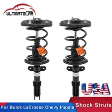 Pair Complete Rear Shocks Struts For Buick LaCrosse Chevrolet Impala Monte Carlo