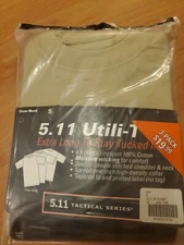 5.11 Tactical Men's Utili-T 3Pack Short-Sleeve T-Shirt 40016 Sizes S ACU TAN
