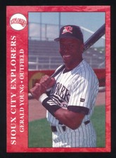 1995 Sioux City Explorers Card Singles, Choose From List, Free Shipping