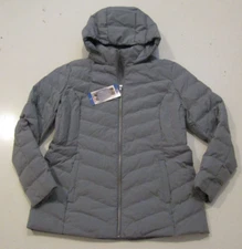 NWT Womens 32 DEGREES Trade Winds Hooded Puffer Quilted Jacket Coat Sz Large