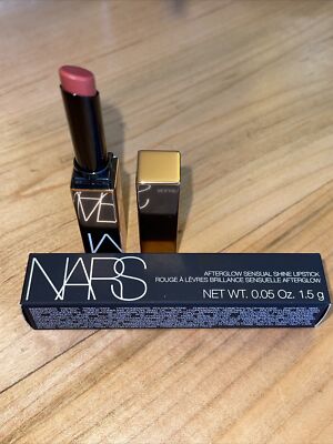 NARS Afterglow Sensual Shine Lipstick in TURNED ON #321 Full size authentic NEW