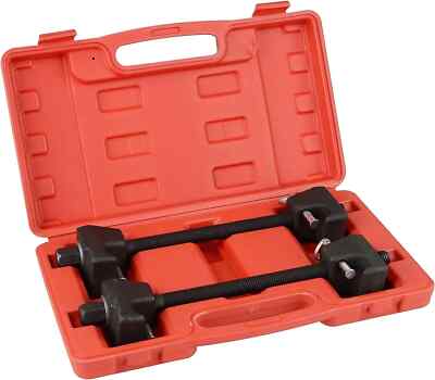 Richeer 2Pcs Macpherson Strut Spring Compressor Tool Kit Coil Universal Fit