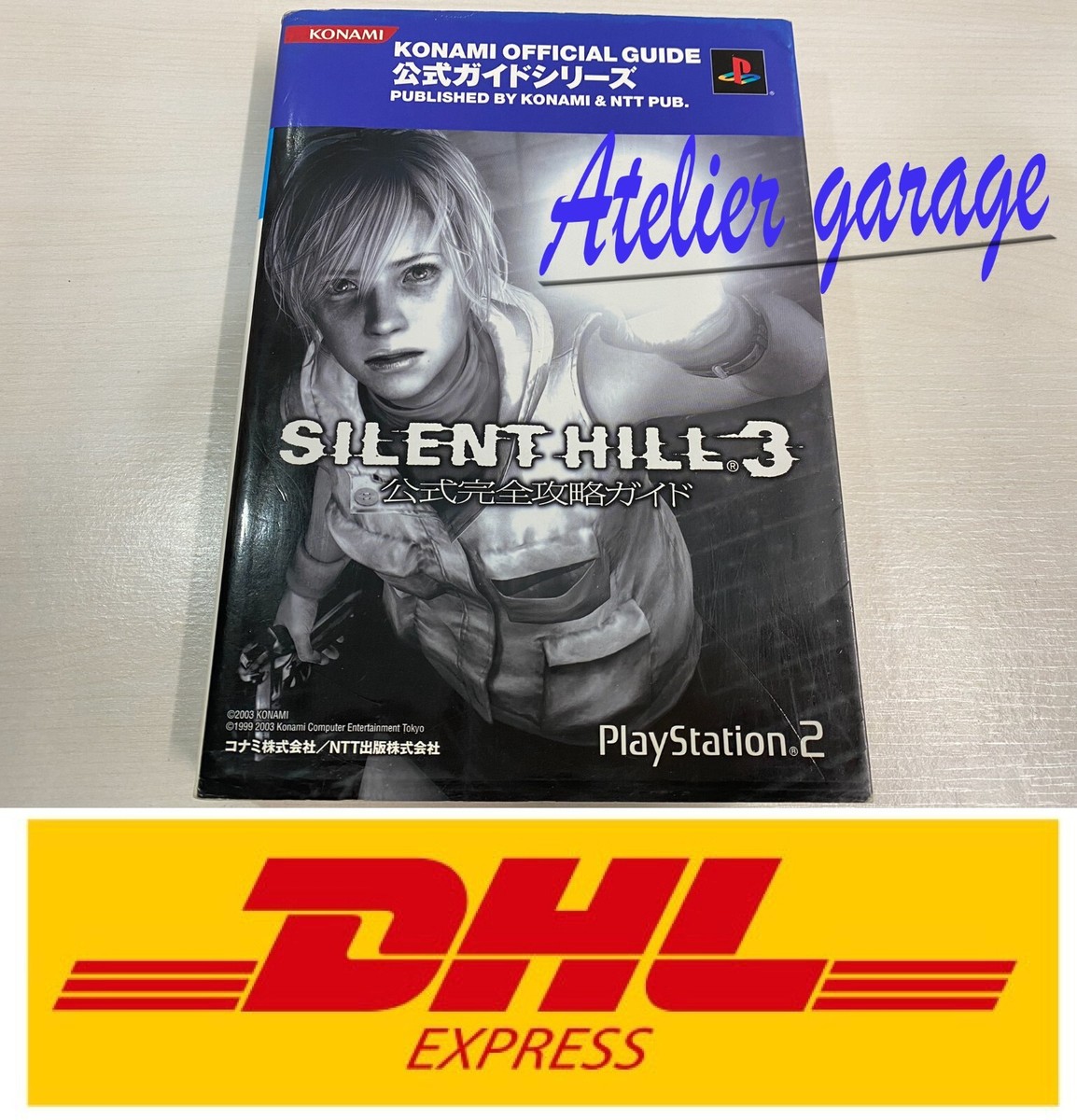 USED A1 Silent Hill 3 Official Guide & Chronicle Art Book Japanese