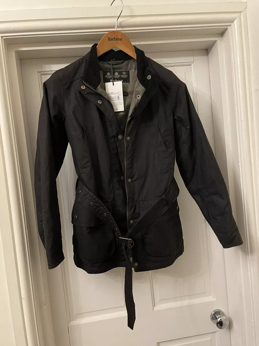 Barbour ladies black shop wax jacket