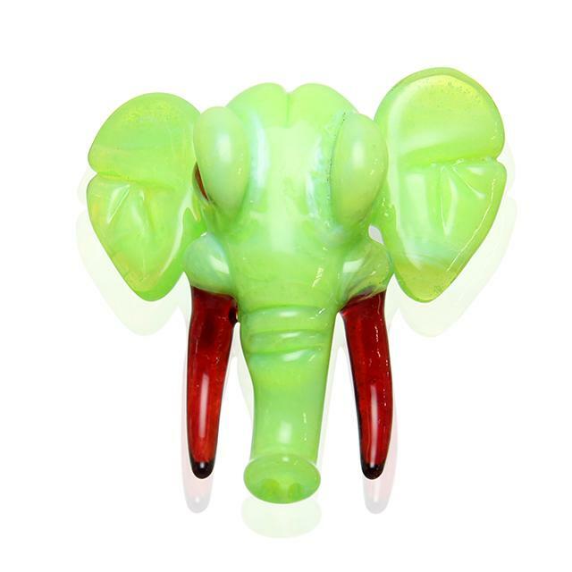 Ad Nauseam Elephant Head Pendant