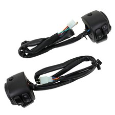 Motorcycle 1 Handlebar Switches Control and W...