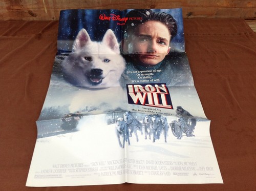 1994 Iron Will Original Movie House Full Sheet Poster