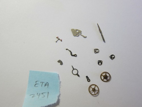 ETA 2451 Watch Part Lot Watchmaker parts Repair NOS - Picture 4 of 7