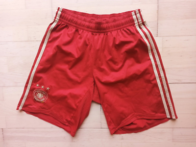 Adidas DFB Deutschland EM 2008 Hose Shorts rot gold Fußball S