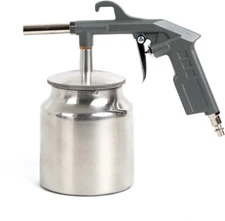 Car Air Undercoating spray gun Rustproofing 1/4" NPS, 25 ounce Suction Feed Cup