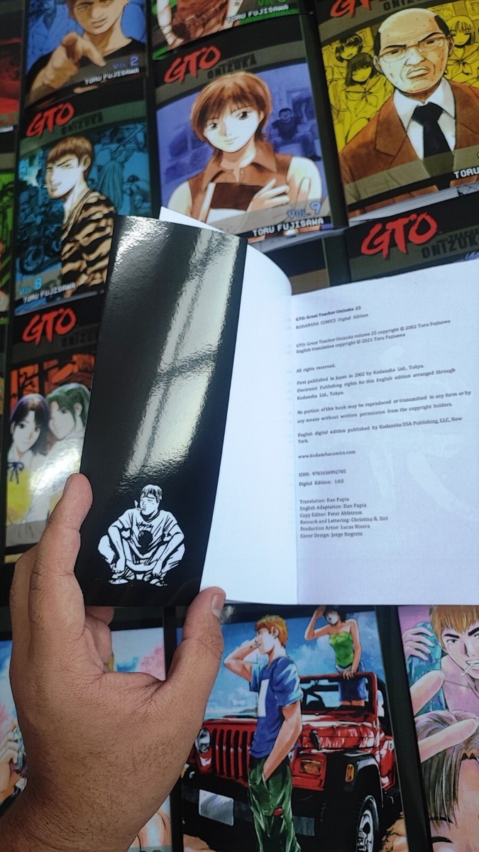 GTO: Great Teacher Onizuka Manga Volume 1-25 Complete Set