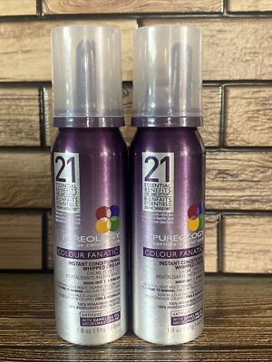 2 - Pureology Colour Fanatic Instant CONDITIONING WHIPPED CREAM 1.8oz EACH