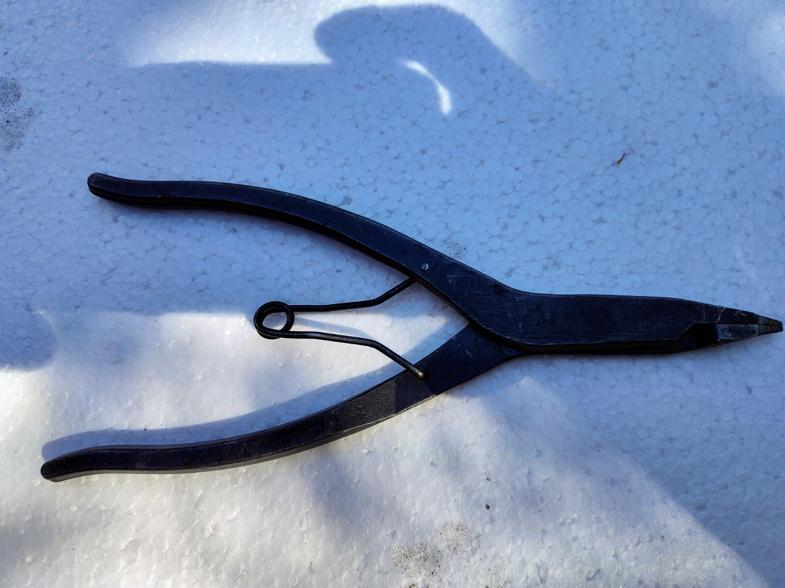 Snap On Tools USA Transmission Snap Ring Pliers W/90° Serrated Jaws SRP1B eBay