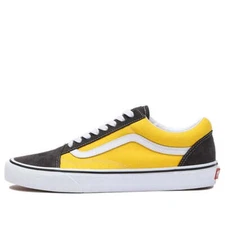Vans Old Skool Low Tops Casual Skateboarding Shoes 'Black Yellow'