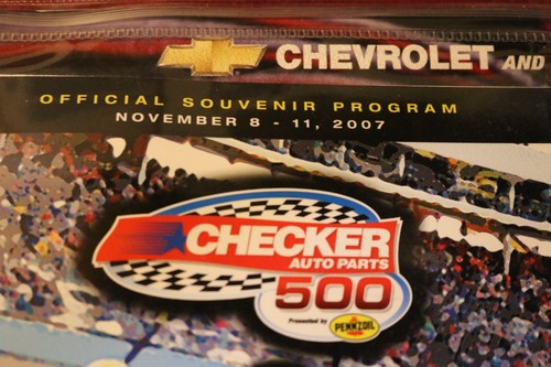 2007 NASCAR Checker Auto Parts 500 Phoenix Raceway Race Program Plus Extra Bonus - Picture 2 of 12