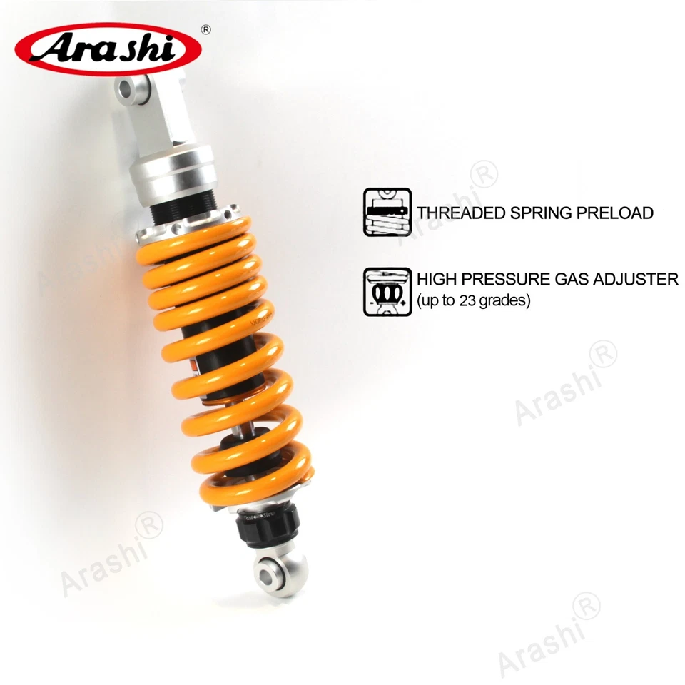 Suspensión amortiguador trasero ajustable 12" para Honda CB500X CB500F 2017 2018 Foto 4 de 4