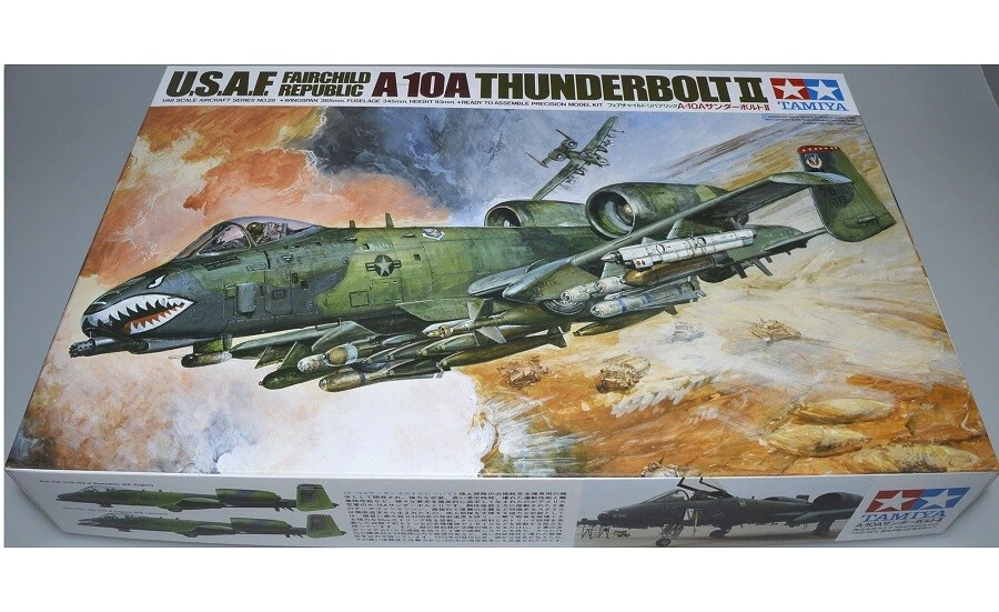 Tamiya 61028 - 1/48 Fairchild Republic A-10A Thunderbolt II - Neu