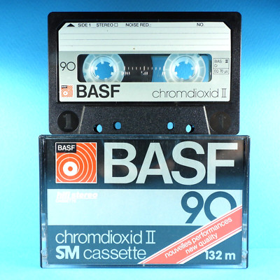   1x BASF Chromdioxid II 90 * Type 2 * Tape Cassette Kassette кассета * 1979