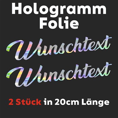 Wunschtext Aufkleber Selbst Gestalten, Diverse Schriftarten Und Farben Breite 20cm