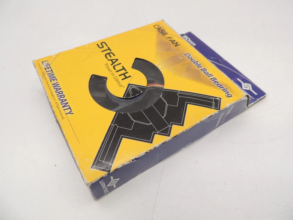 New Vantec Case Fan 80mm 80x80x25 12V 27CFM 3 Pin 4 Pin - Image 2 of 4