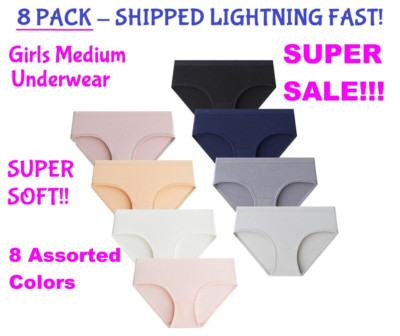 Girls Underwear Size Medium AGES 10-12 | BOGO SALE! 16 PAIRS OF UNDERWEAR TOTAL!