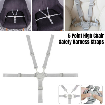 High Chair Security Straps Replacement Point Children Safety Harness  Straps UK