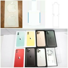 iPhone 11 Pro Max Pro Empty Retail Box Option Factory Seal Plastic Accessories