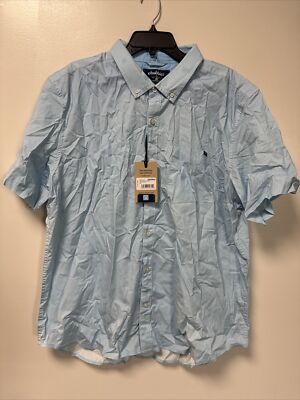 NWT & Defect Chubbies The Dinner Winner S. Sleeve Button Down Friday Shirt XXL