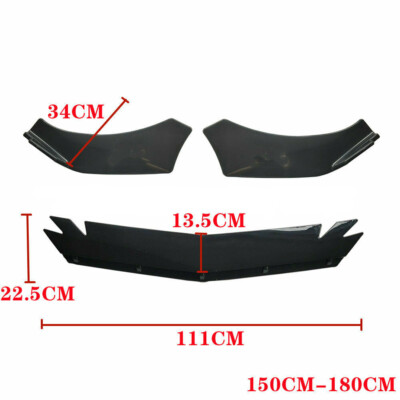 Cup Spoiler Lippe CLIP SET Frontspoiler Stoßstange Für Audi A4 8e B6 Cabrio 166501292 29885