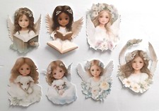 3D UPick Vintage Angels Girls African American Scrapbook Card Embellishment 3814