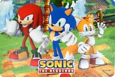 Sonic the Hedgehog Tischunterlage Tischset Platzdeckchen Malunterlage 43 x 28 cm