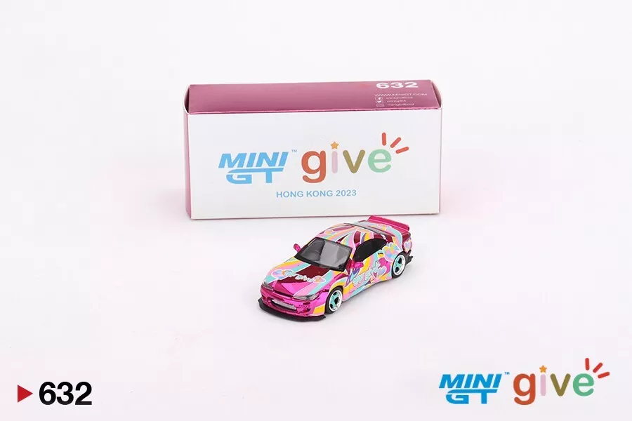 MiniGT ミニgt give HONG KONG 2023 1/64 日産 シルビア S15