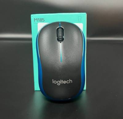 Logitech M185 Kabellose Maus - Blau *Neu&Ovp*