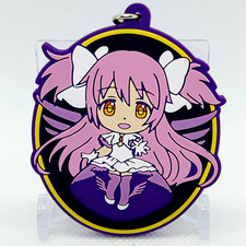 Puella Magi Madoka Magica rubber strap key chain Madoka Japan anime 2013