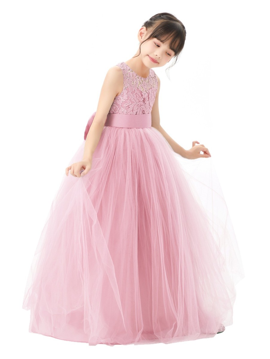 Lace Girls Dresses First Communion Dress Baptism Dress Wedding | eBay Lace Girls Dresses First Communion Dress Baptism Dress Wedding | eBay