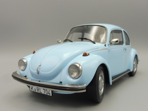 VW COCCINELLE 1973 bleu clair 1/18 Norev 188532 Volkswagen 1303 Beetle - Photo 4 sur 12